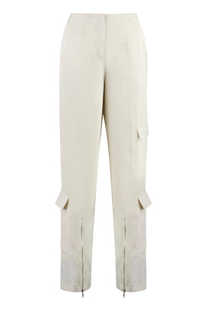 Silk trousers-0